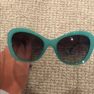 Dolce & Gabana teal sunglasses